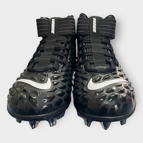 Nike Force Savage Pro 2 Black White Football Cleats AH4000-002 Mens size 10.5 - Picture 4 of 11
